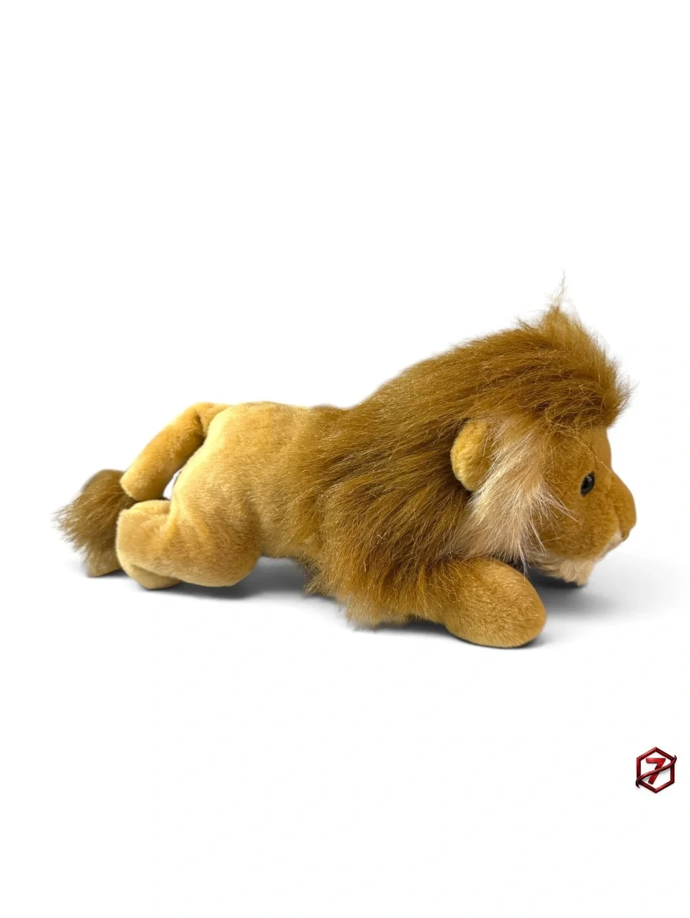 Aurora Lion & Owl Plush Bundle Realistic Wildlife Stuffed Animals Brown